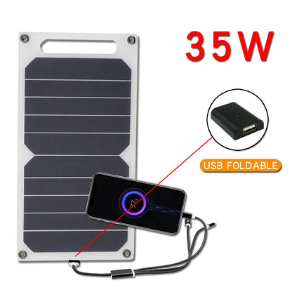 USB Solar Panel Charger for Power Banks and Phones - Smarsty