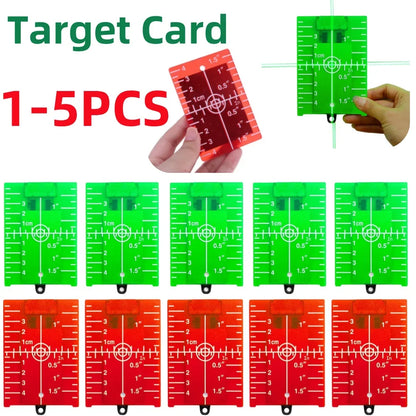 Laser Level Target Card for Accurate Measurements - Smarsty