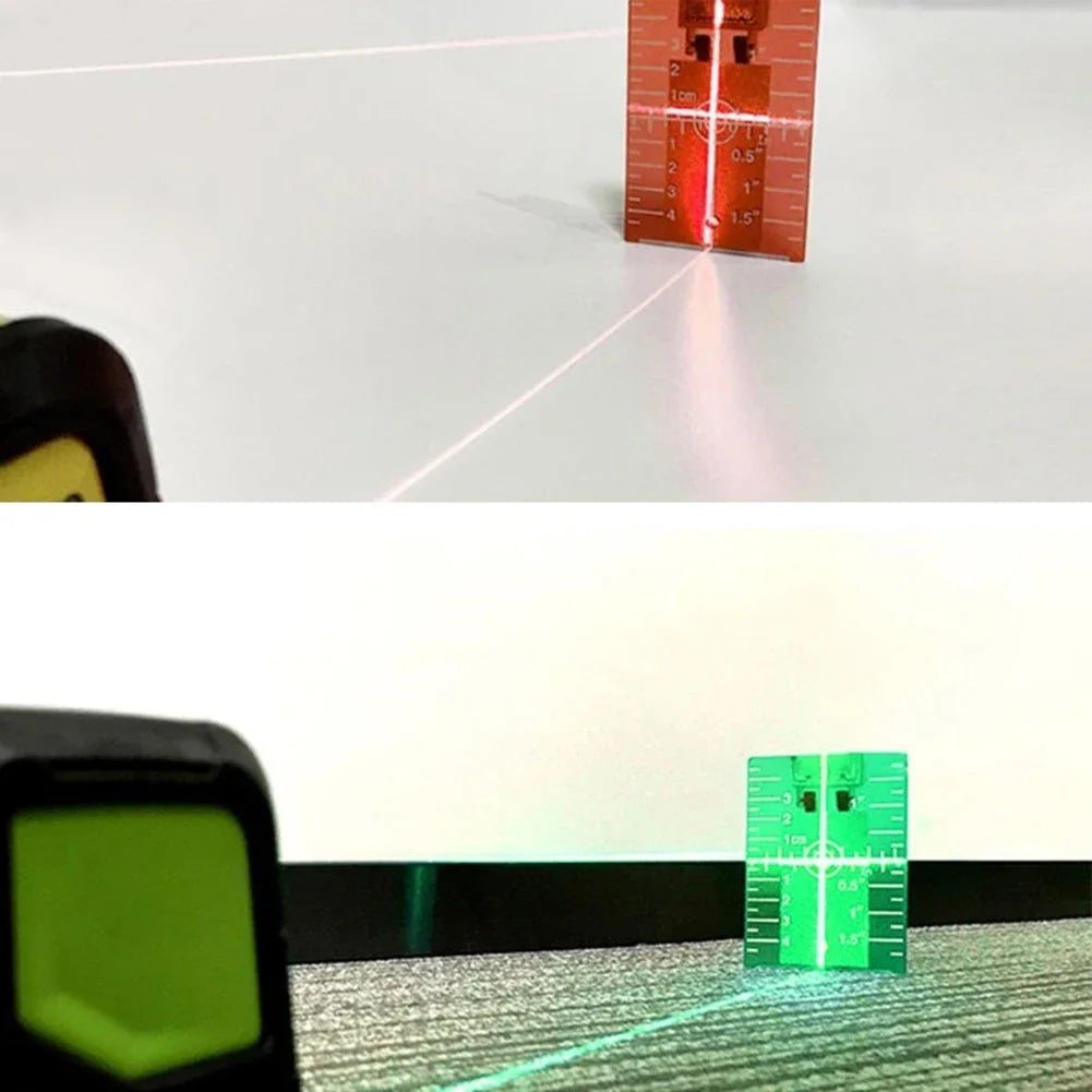 Laser Level Target Card for Accurate Measurements - Smarsty