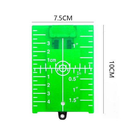 Laser Level Target Card for Accurate Measurements - Smarsty