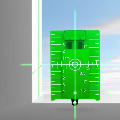 Laser Level Target Card for Accurate Measurements - Smarsty