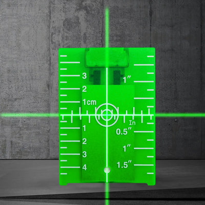 Laser Level Target Card for Accurate Measurements - Smarsty