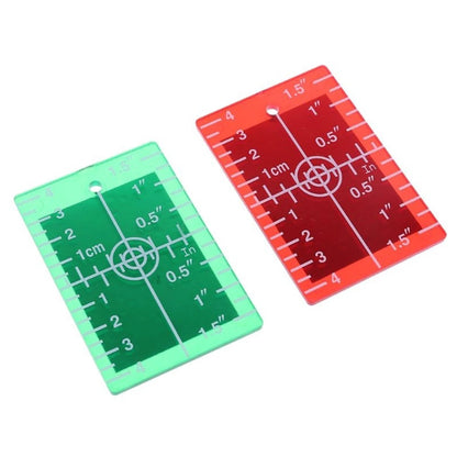 Laser Level Target Card for Accurate Measurements - Smarsty