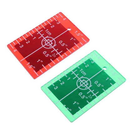 Laser Level Target Card for Accurate Measurements - Smarsty