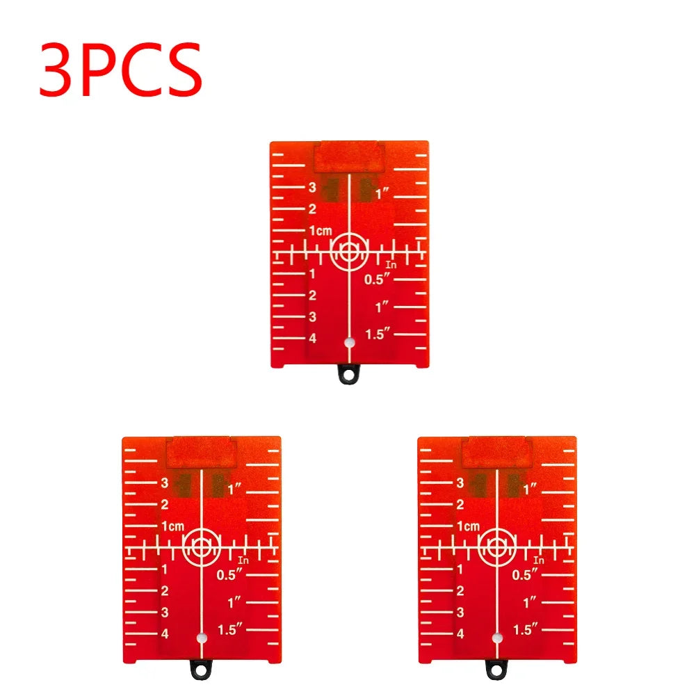 Laser Level Target Card for Accurate Measurements - Smarsty