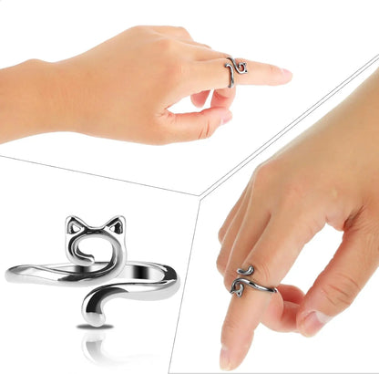 Adjustable Knitting Crochet Loop Ring Thimble Set - Smarsty