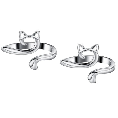 Adjustable Knitting Crochet Loop Ring Thimble Set - Smarsty