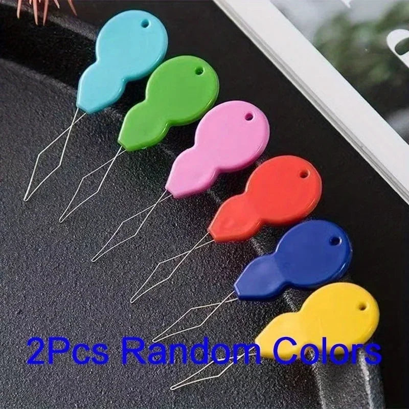 Plastic Needle Threaders for Easy Hand Sewing and Crafting - Smarsty