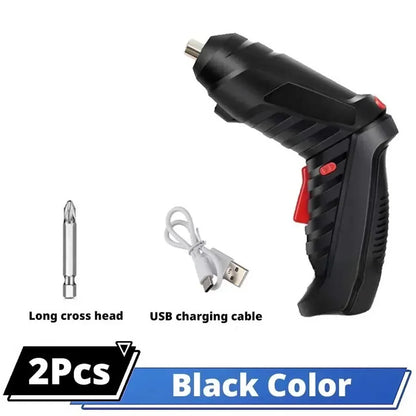 Powerful 3.6V Electric Screwdriver Set with LED Light - Smarsty