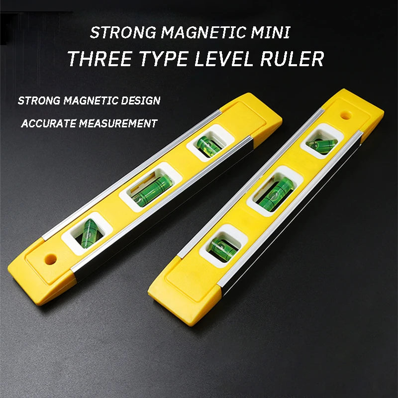Strong Magnetic Mini Level Gauge Set with Three Types - Smarsty