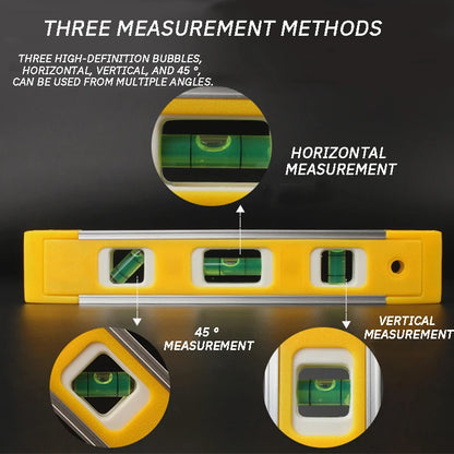 Strong Magnetic Mini Level Gauge Set with Three Types - Smarsty