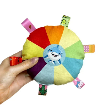 Plush Dog Frisbee Toy for Interactive Outdoor Fun - Smarsty