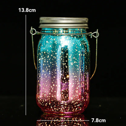 Solar Mason Jar Lanterns Waterproof Fairy Lights for Garden - Smarsty
