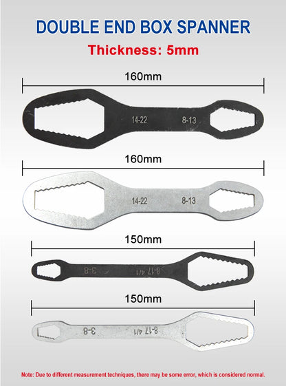 Multifunctional Double End Box Wrench for Easy Access - Smarsty