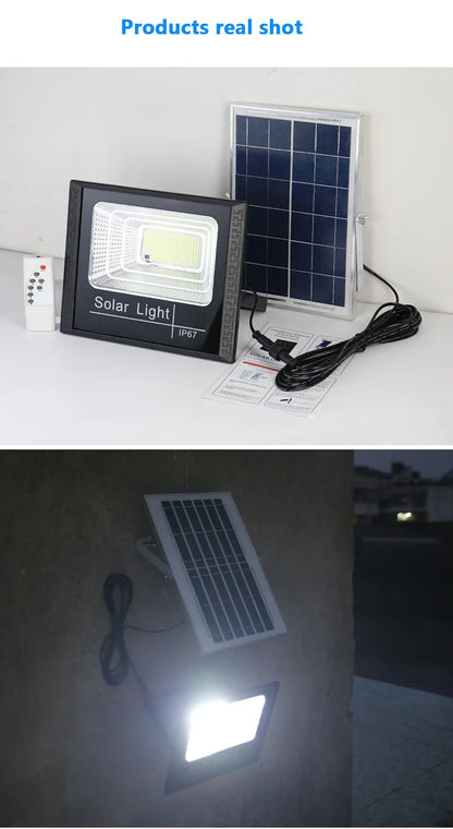 Powerful Waterproof LED Solar Lights With Remote Control - Smarsty