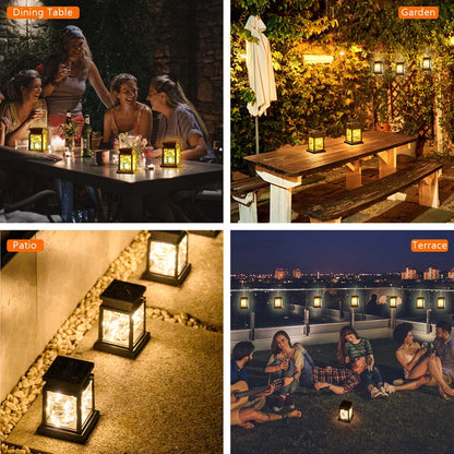 Solar LED Outdoor Lanterns for Garden Decoration - Smarsty