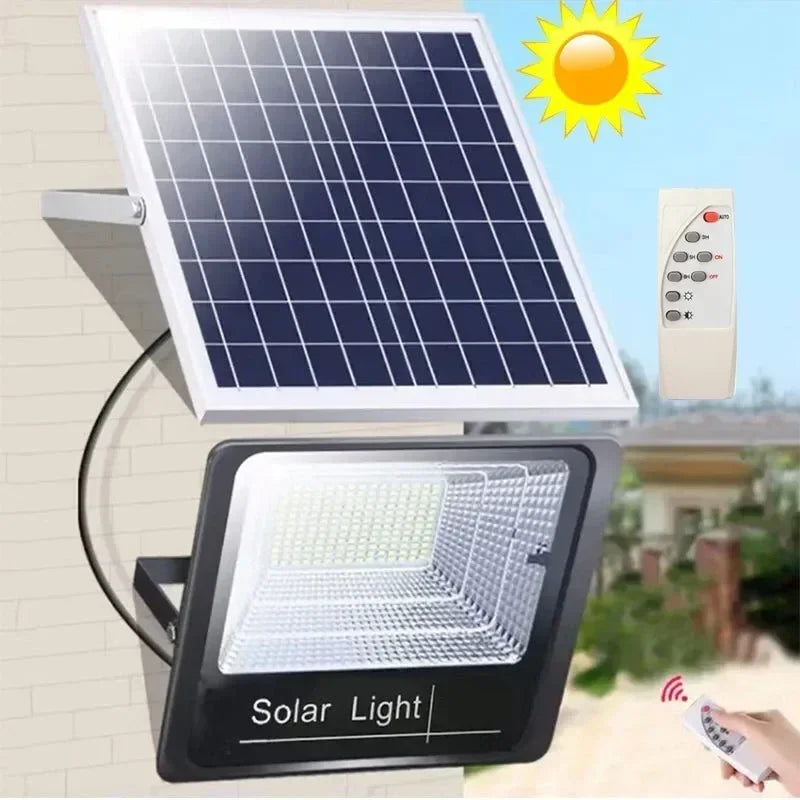 Solar Flood Lights with Remote Control and Adjustable Angle - Smarsty
