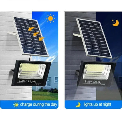 Solar Flood Lights with Remote Control and Adjustable Angle - Smarsty