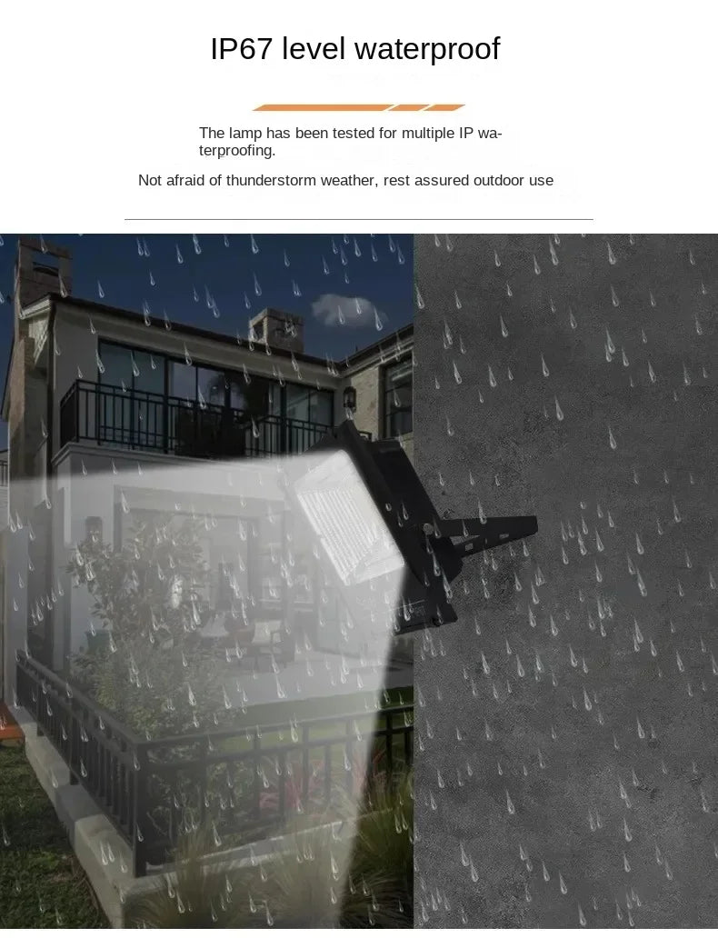 Solar Flood Lights with Remote Control and Adjustable Angle - Smarsty
