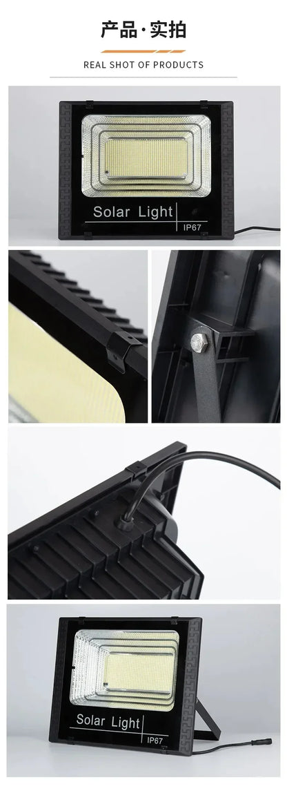 Solar Flood Lights with Remote Control and Adjustable Angle - Smarsty