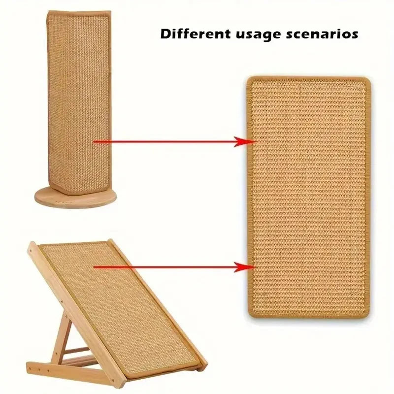 Natural Sisal Cat Scratcher Mat for Couch Protection - Smarsty