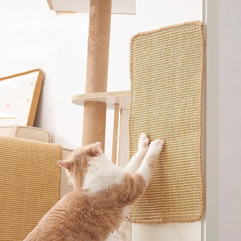 Natural Sisal Cat Scratcher Mat for Couch Protection - Smarsty