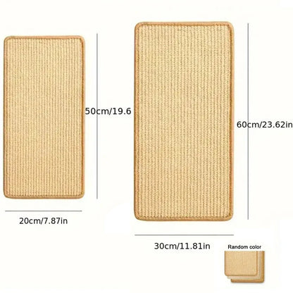 Natural Sisal Cat Scratcher Mat for Couch Protection - Smarsty