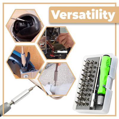Mini 32 in 1 Precision Screwdriver Set for Easy Repairs - Smarsty