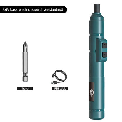 Cordless Electric Screwdriver with Rechargeable Lithium Battery - Smarsty