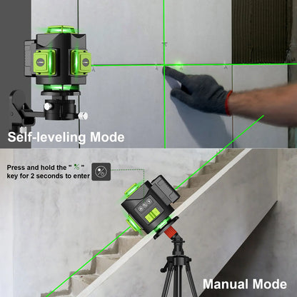 Lfine 4D Laser Level with 360 Degree Self Leveling - Smarsty