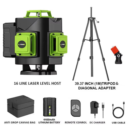 Lfine 4D Laser Level with 360 Degree Self Leveling - Smarsty