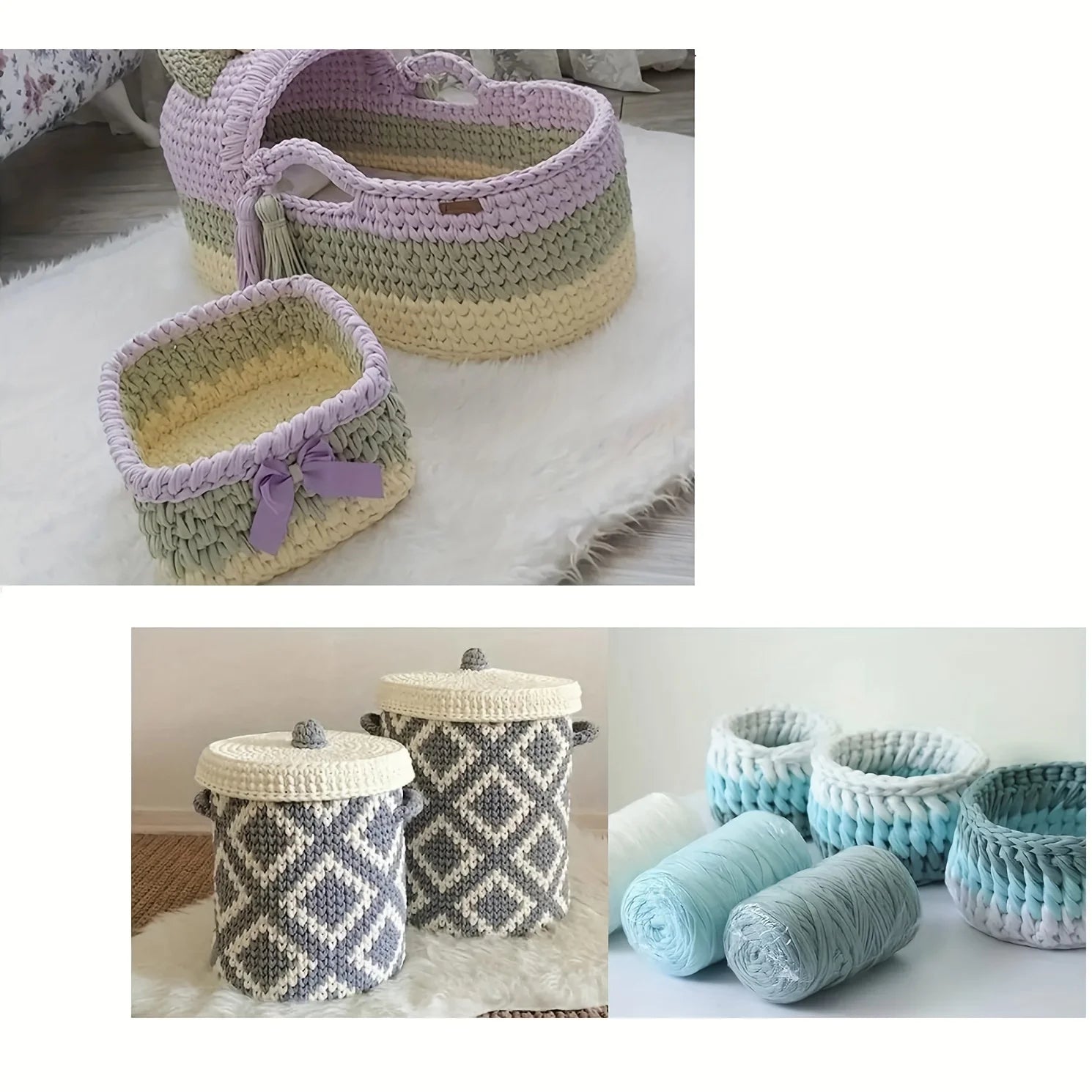 DIY Basket Weaving Supplies Set with Wooden Bases - Smarsty