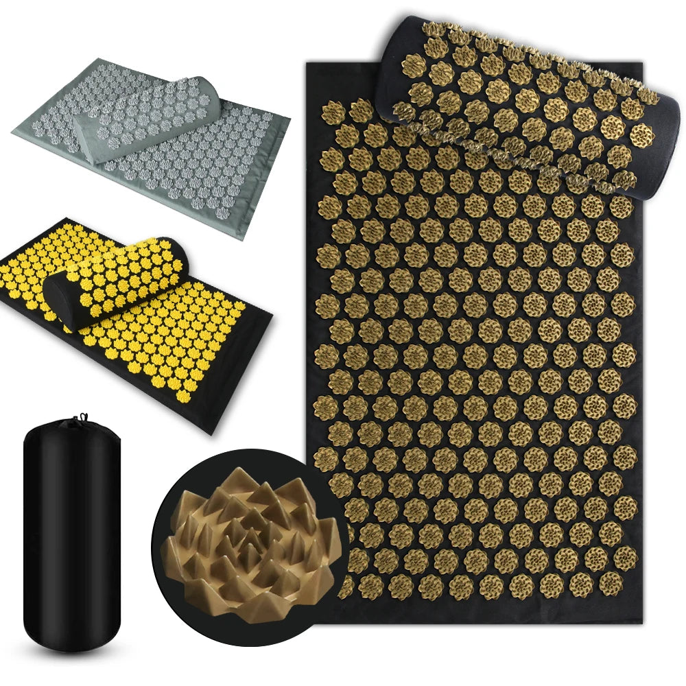 Shiatsu Acupressure Massage Mat for Relaxation and Wellness - Smarsty