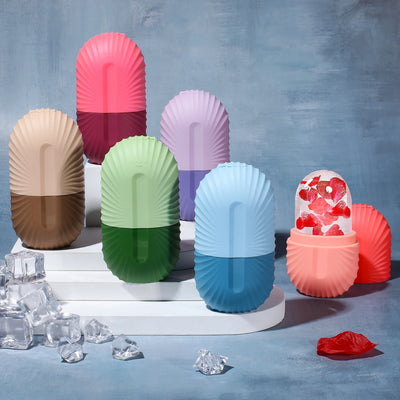 Portable Ice Face Roller Skincare Tool Set - Smarsty