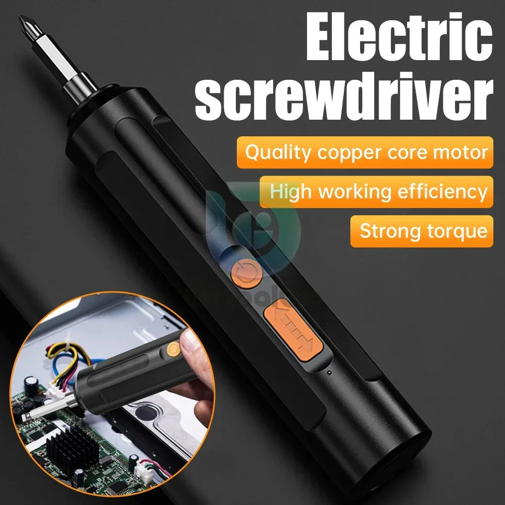 Rechargeable USB Electric Screwdriver with Precision Control - Smarsty