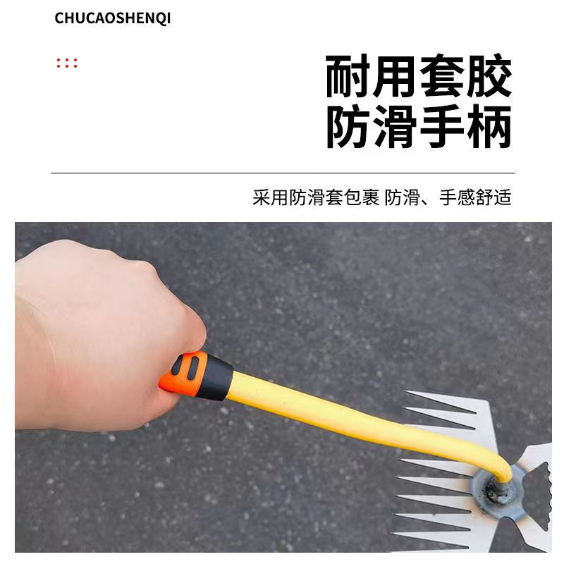 Durable Manganese Steel Weeding Rake for Easy Soil Cultivation - Smarsty