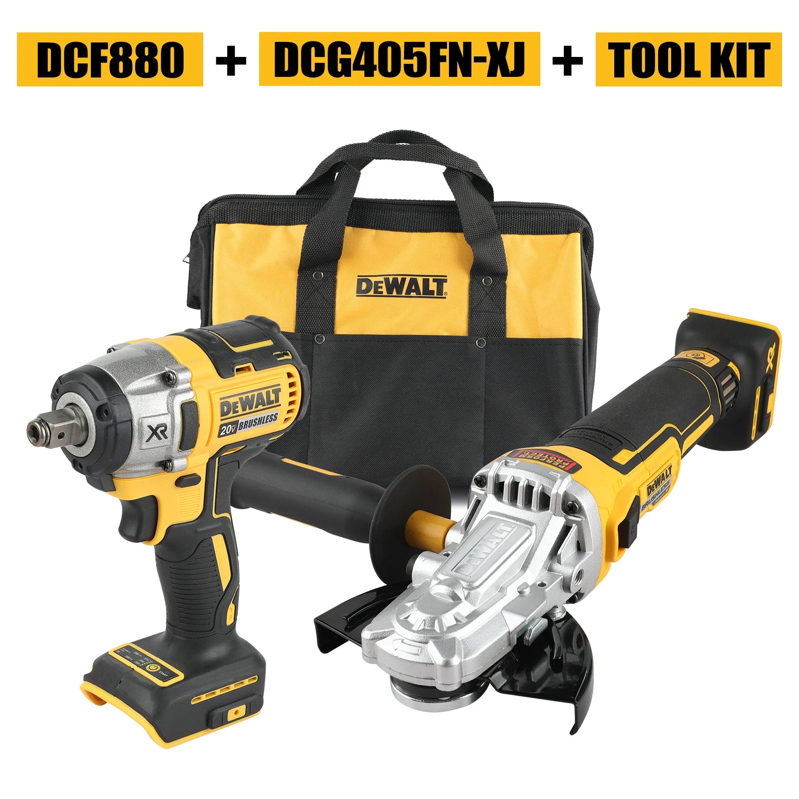 DeWalt Brushless Drill Tool Kit with Lithium Battery - Smarsty