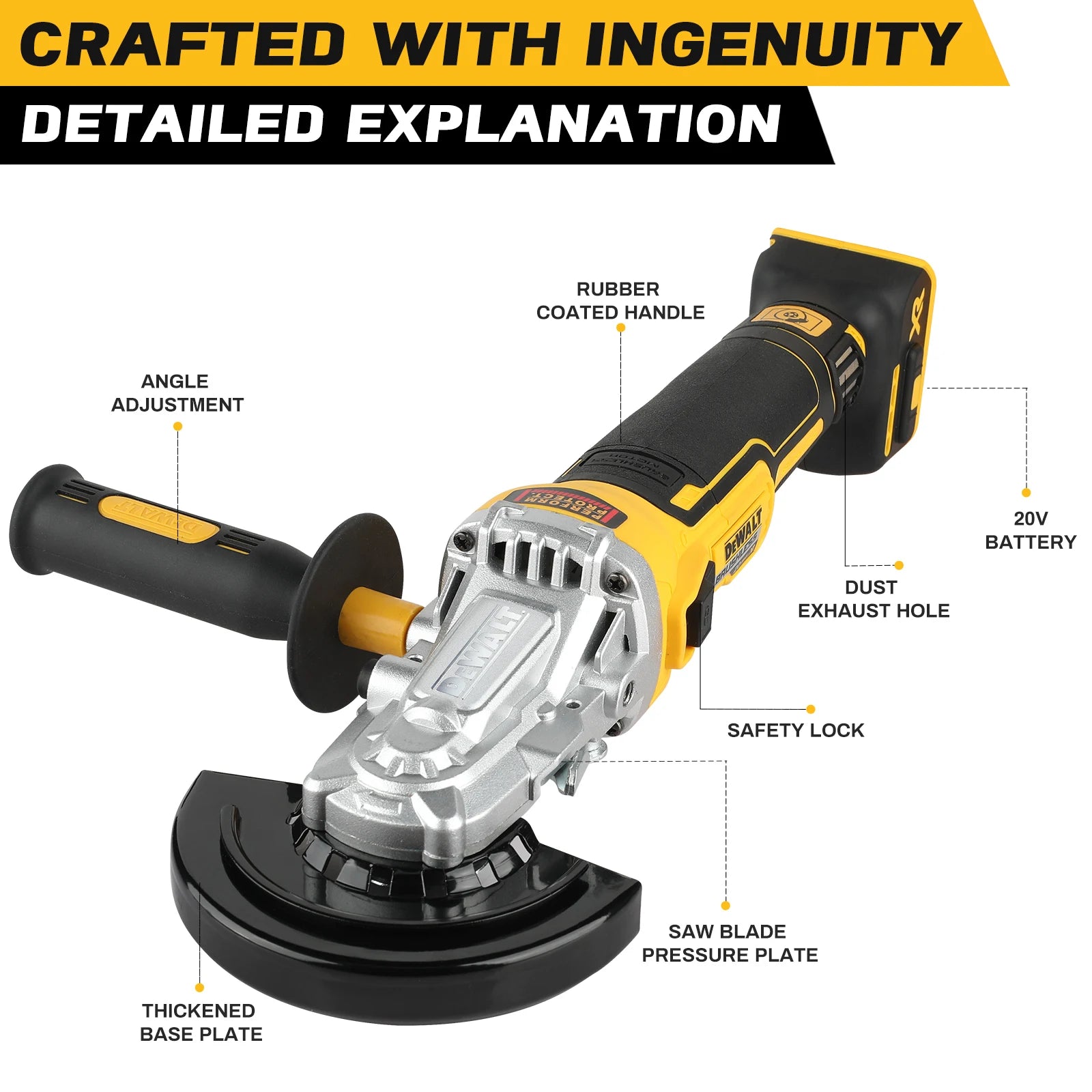 DeWalt Brushless Drill Tool Kit with Lithium Battery - Smarsty