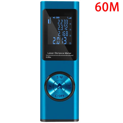Mini Smart Laser Distance Meter USB Rechargeable Portable Tool - Smarsty