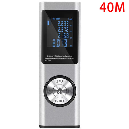 Mini Smart Laser Distance Meter USB Rechargeable Portable Tool - Smarsty