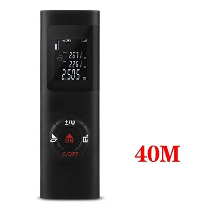 Mini Smart Laser Distance Meter with USB Rechargeable Feature - Smarsty
