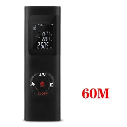 Mini Smart Laser Distance Meter with USB Rechargeable Feature - Smarsty
