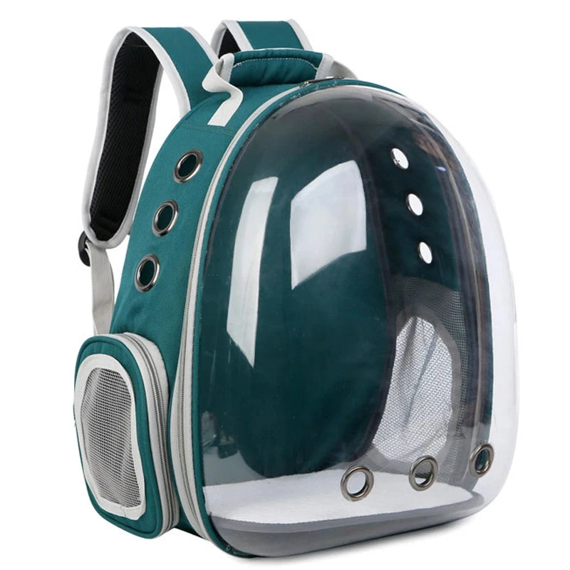 Transparent Capsule Cat Backpack for Travel and Comfort - Smarsty