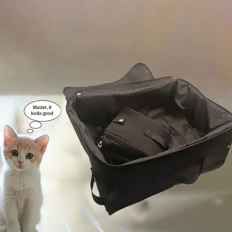 Portable Foldable Cat Litter Box for Travel - Smarsty