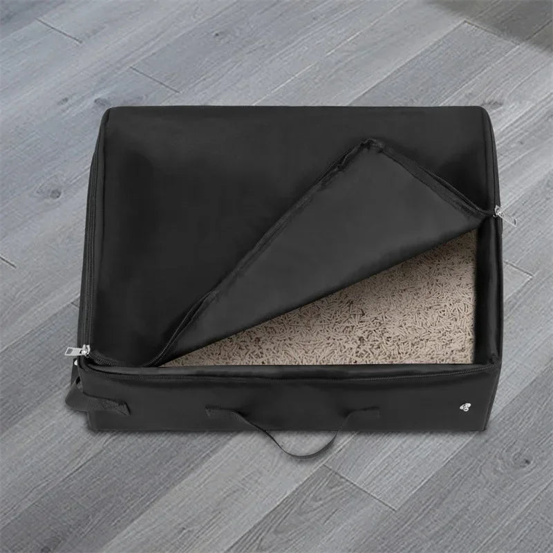 Portable Foldable Cat Litter Box for Travel - Smarsty