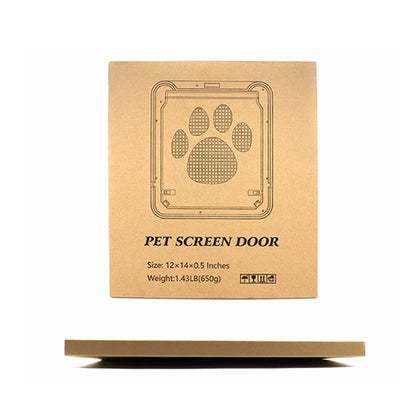4-Way Lockable Plastic Pet Door for Safe Home Access - Smarsty
