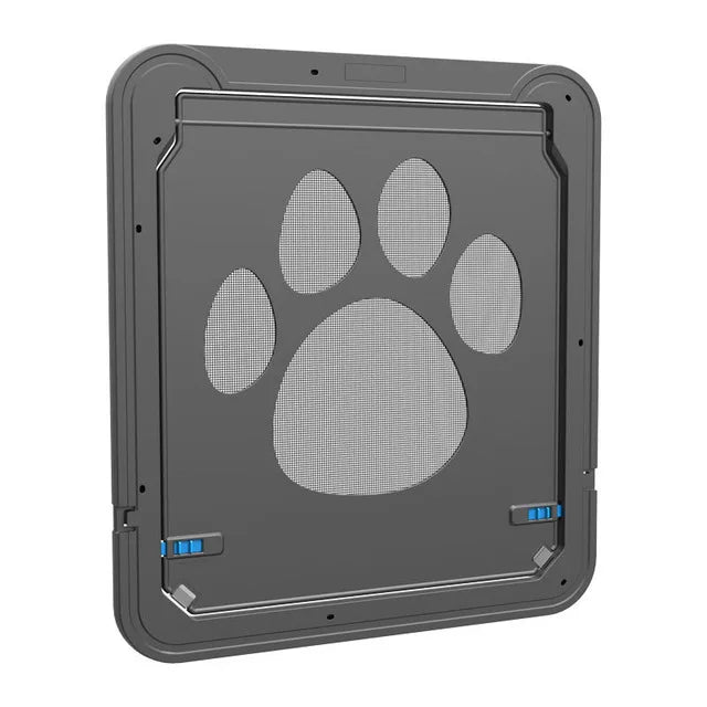 4-Way Lockable Plastic Pet Door for Safe Home Access - Smarsty