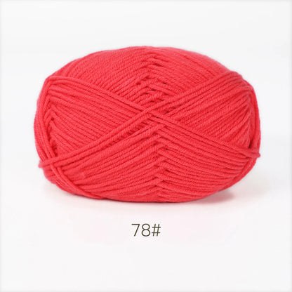 Soft Milk Cotton Yarn for Hand Knitting Projects - Smarsty