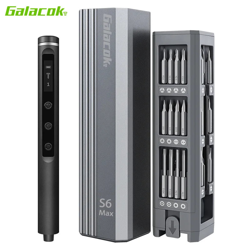 Glacok S6 Max 5-Speed Electric Screwdriver Set - Smarsty