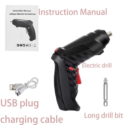 47 Piece Cordless Electric Screwdriver Kit for Home DIY - Smarsty